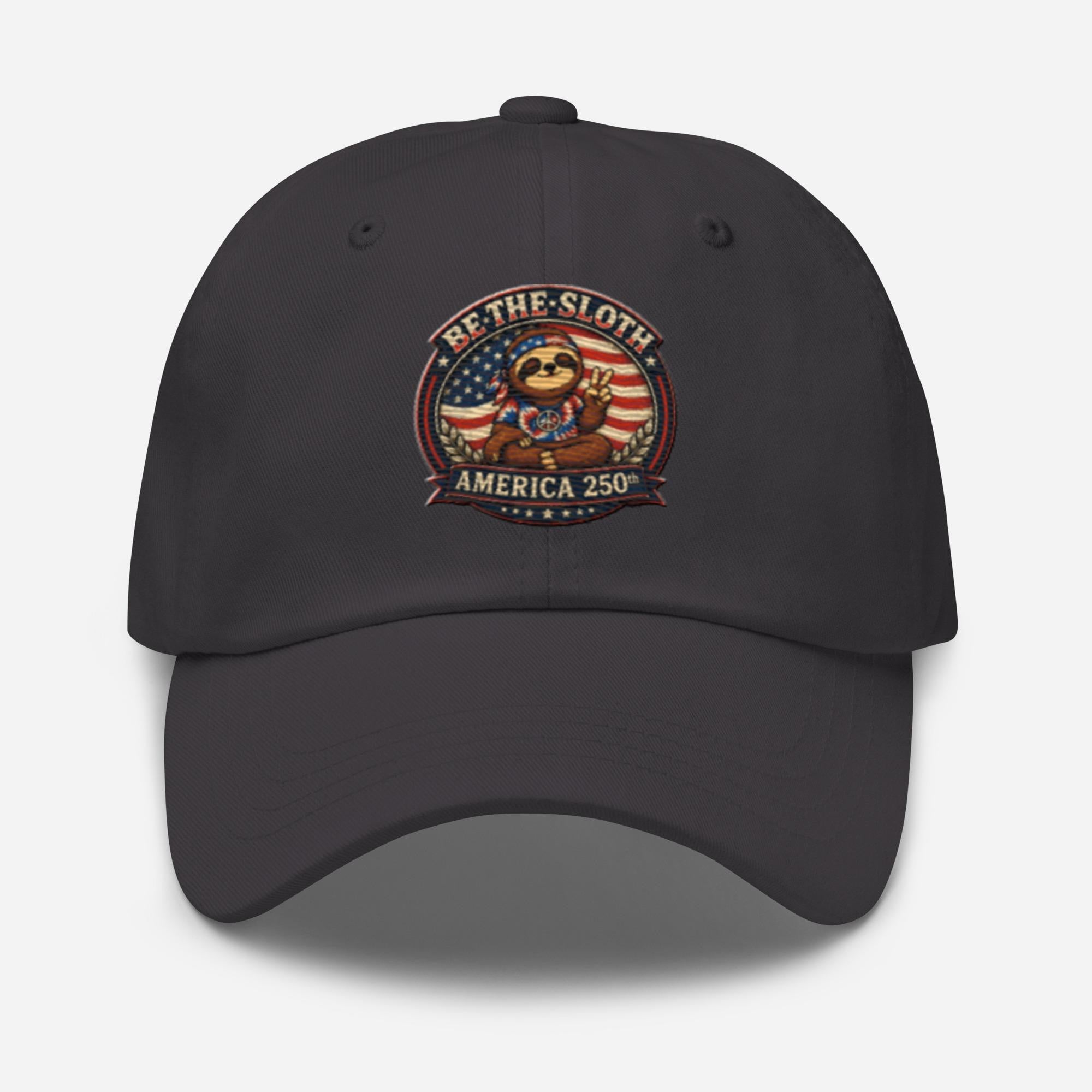 Be The Sloth America's 250th Dad hat