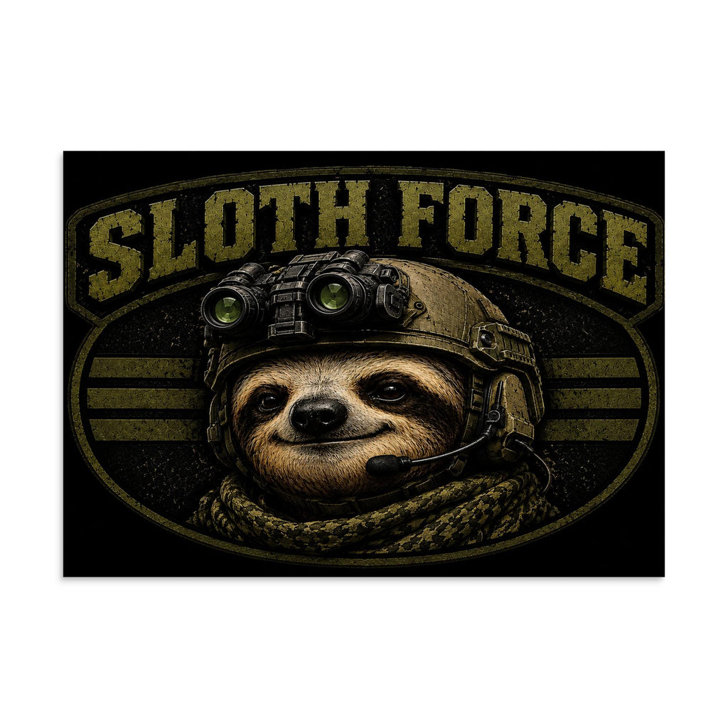 DDMaGee's Sloth Force Poster