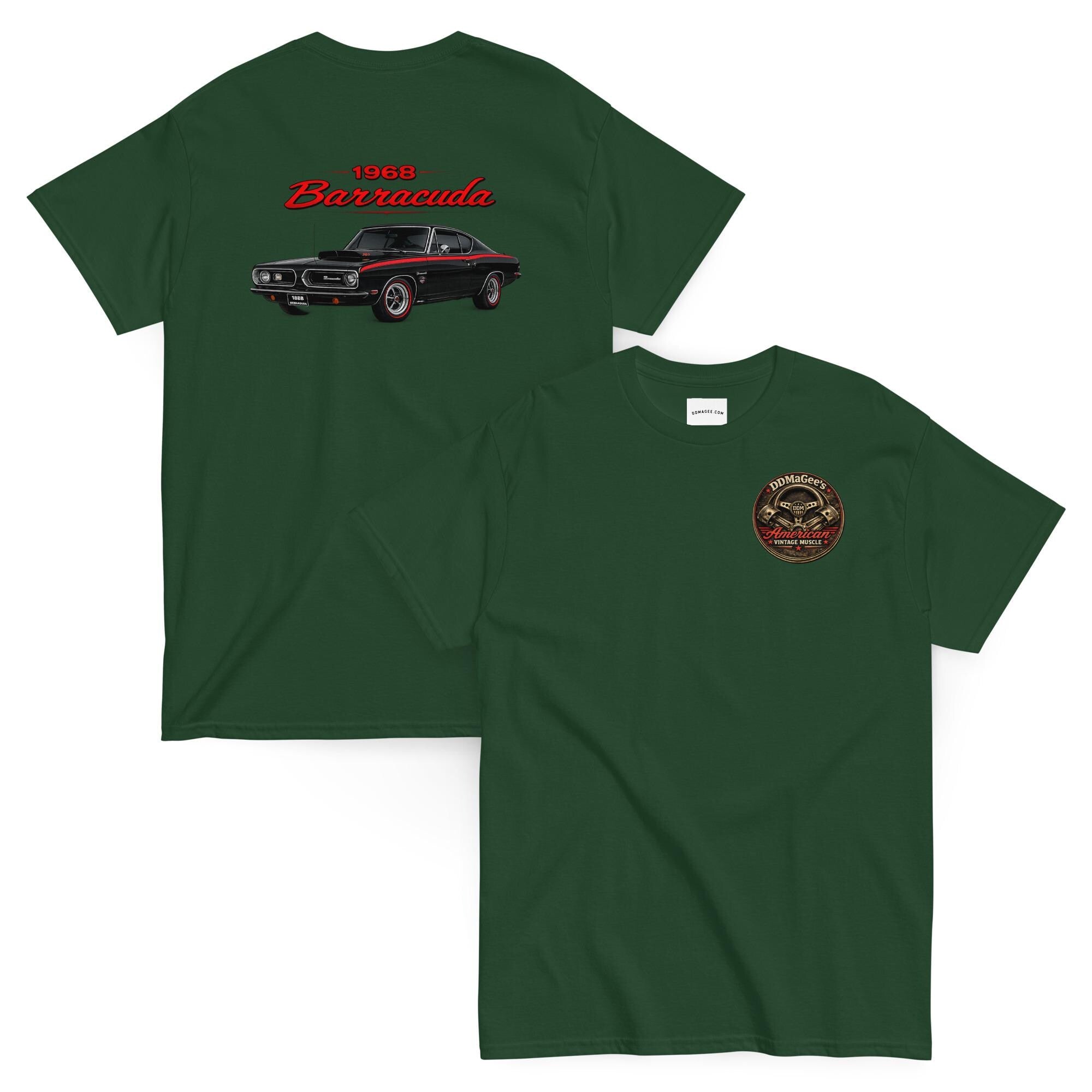 American Vintage Muscle '68 Barracuda Unisex classic tee