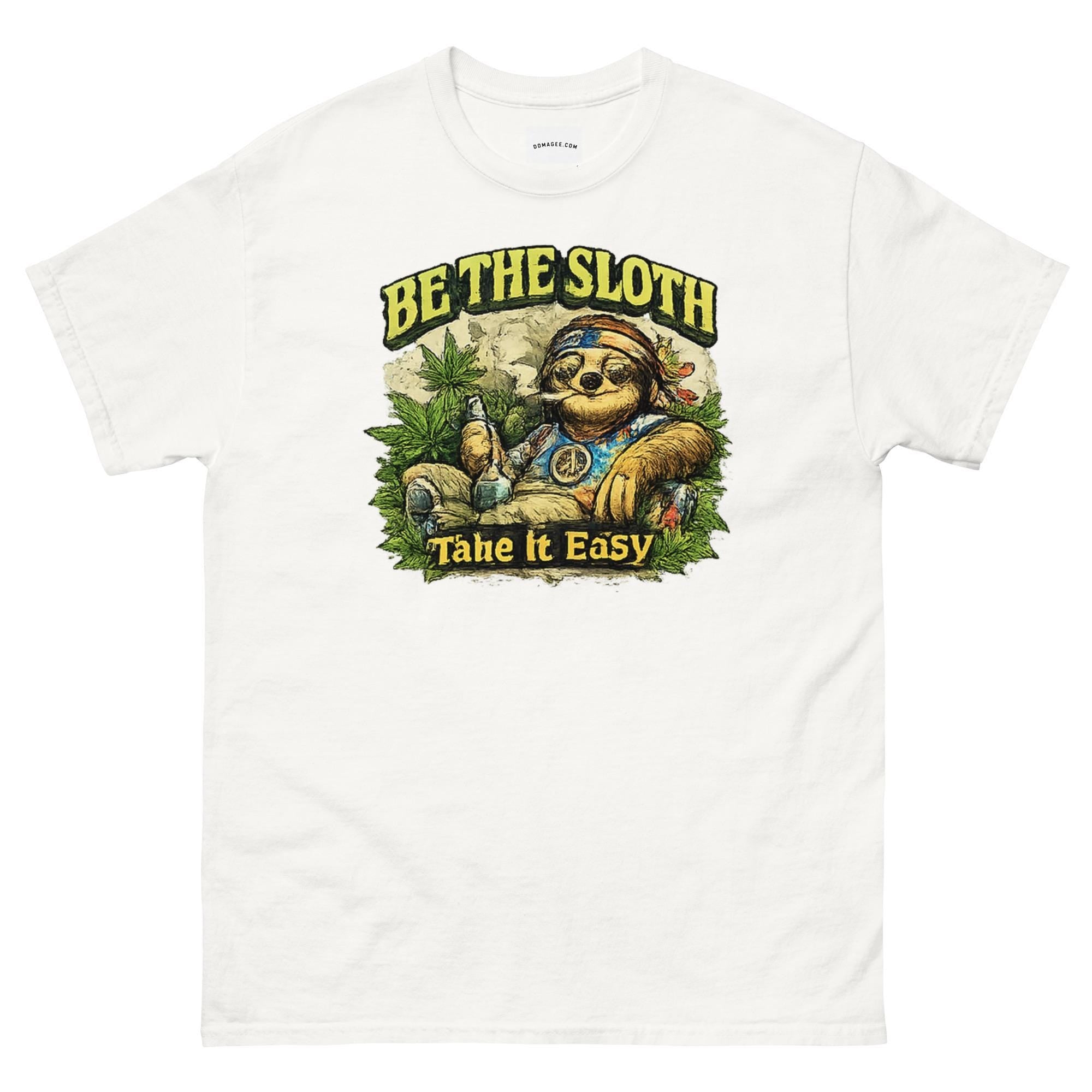 Take It Easy Sloth Unisex classic tee