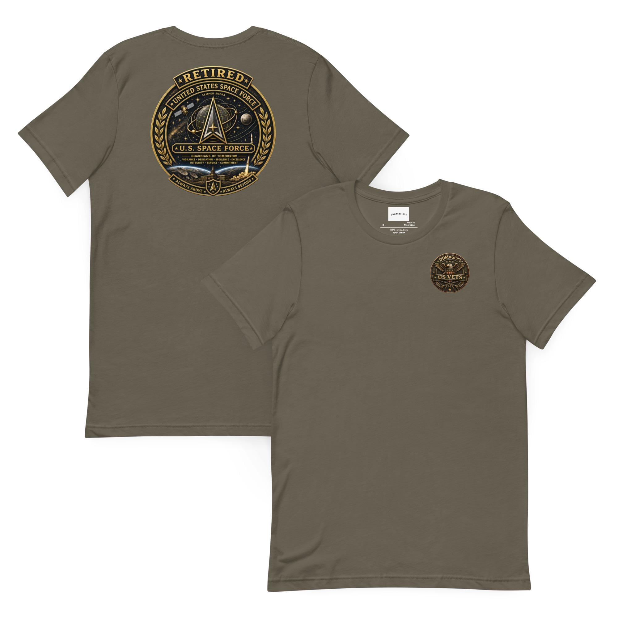 DDMagee's US Vets Unisex t-shirt