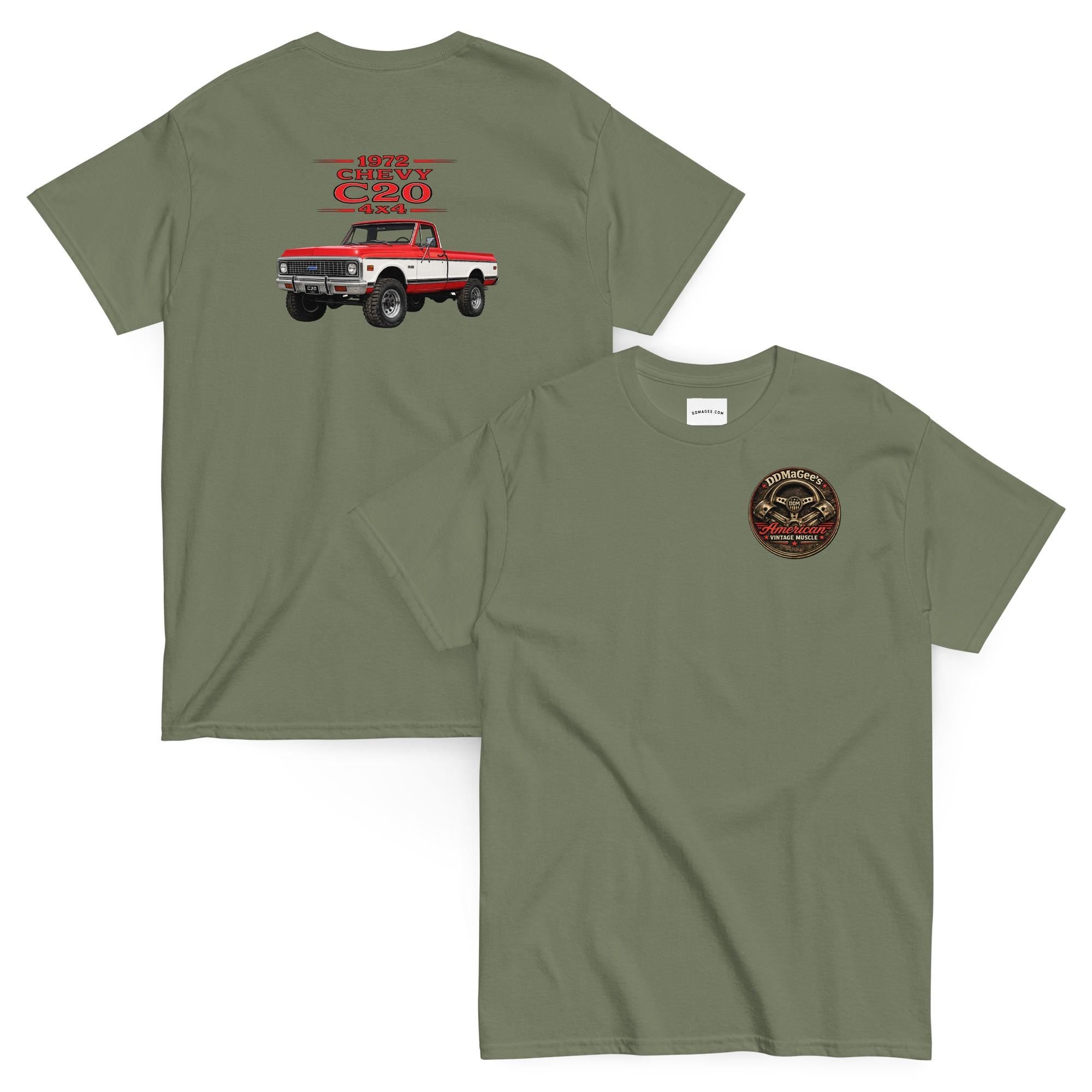 American Vintage Muscle '72 Chevy C20 Unisex classic tee