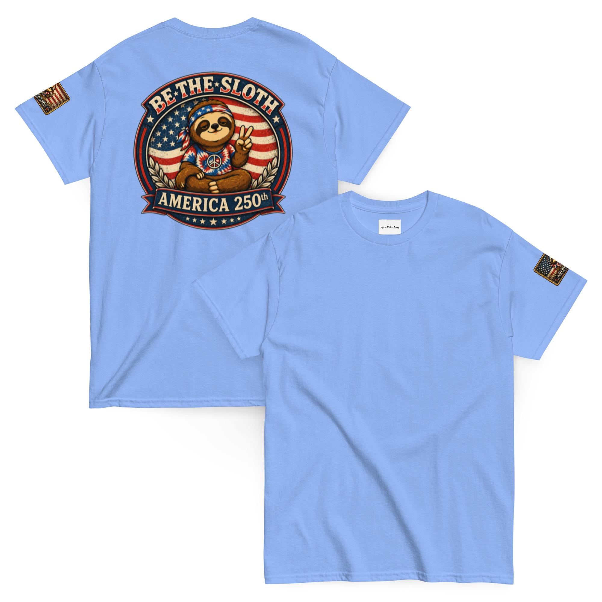 Be The Sloth America's 250th Unisex classic tee