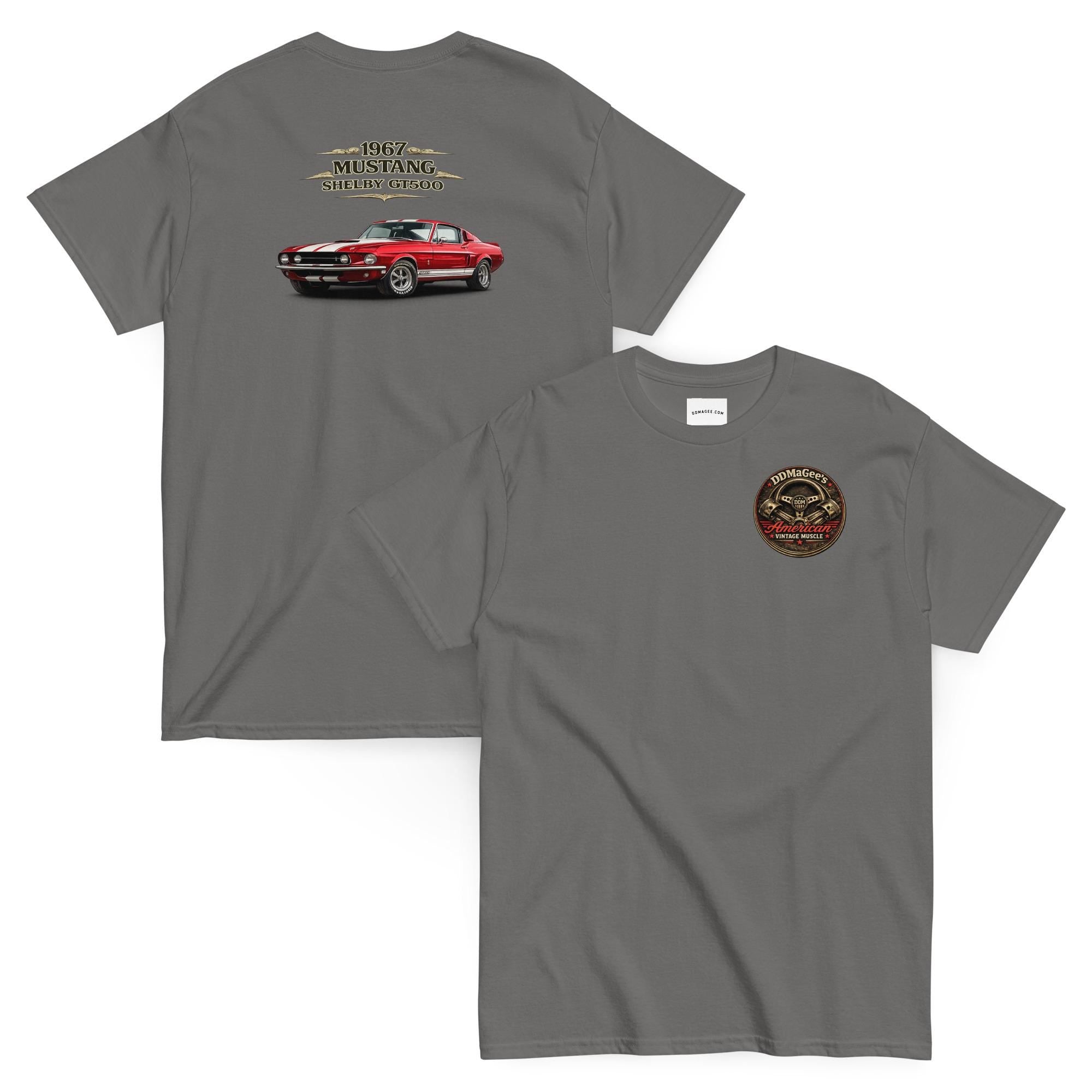 American Vintage Muscle '67 Mustang Shelby GT500 Unisex classic tee