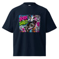 DDMagee's Graffiti Unisex organic oversized high neck t-shirt