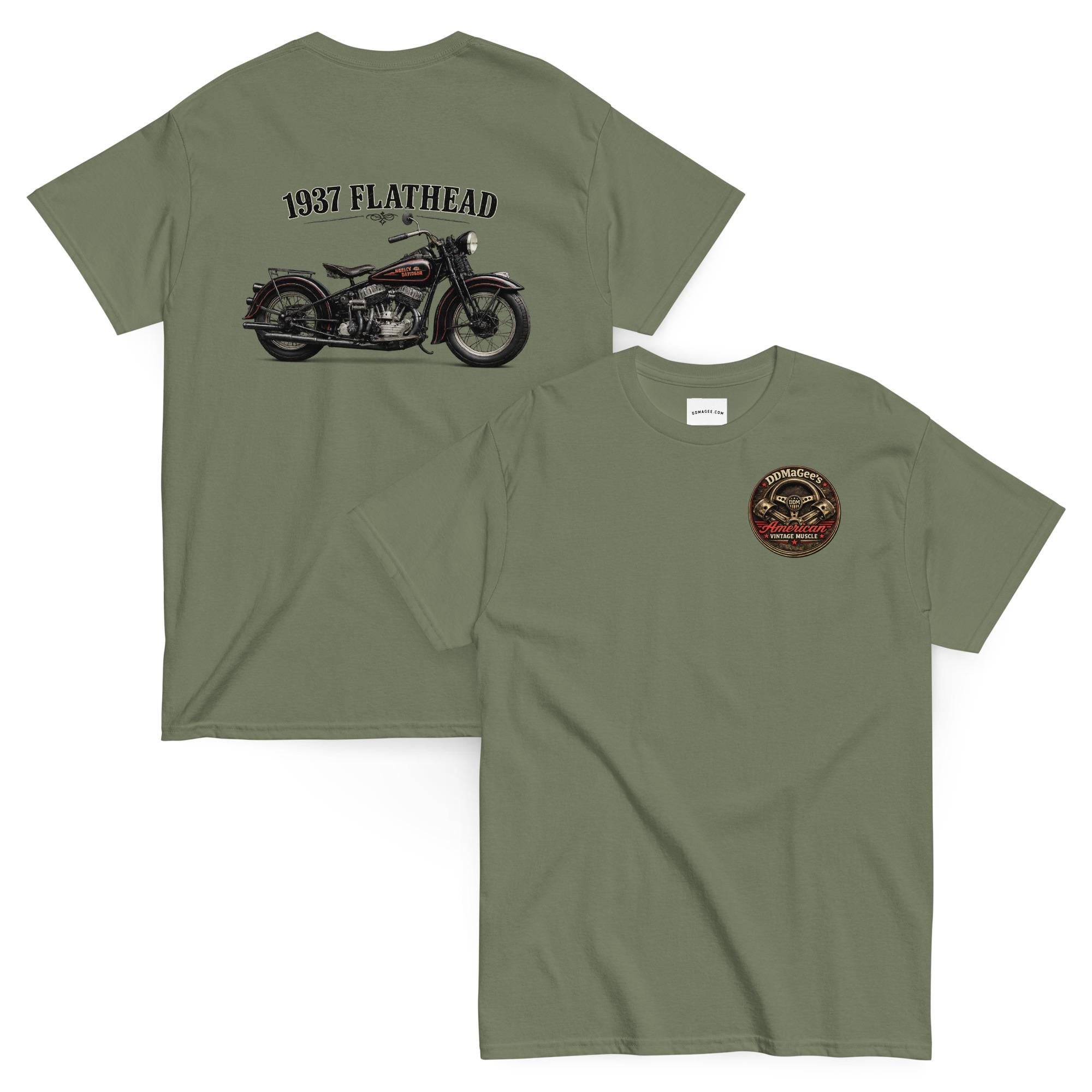 American Vintage Muscle '37 Flathead Unisex classic tee
