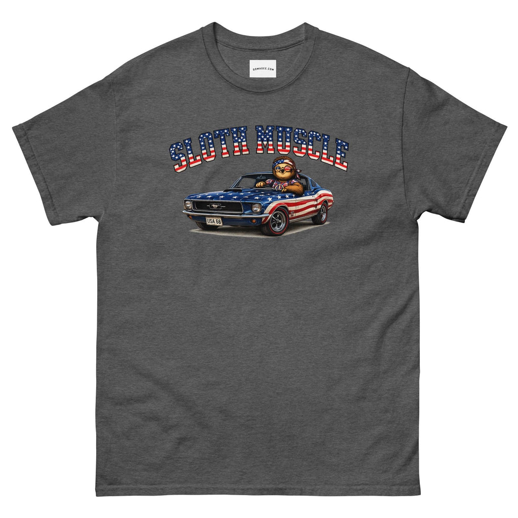 Sloth Muscle Mustang Unisex classic tee