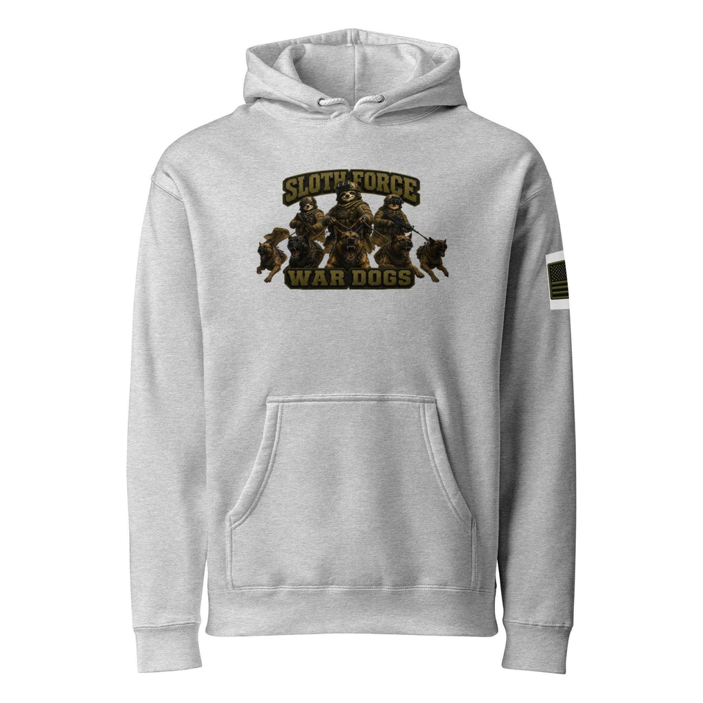Sloth Force War Dogs Unisex Heavyweight Hooded Sweatshirt | Independent Trading Co. IND4000