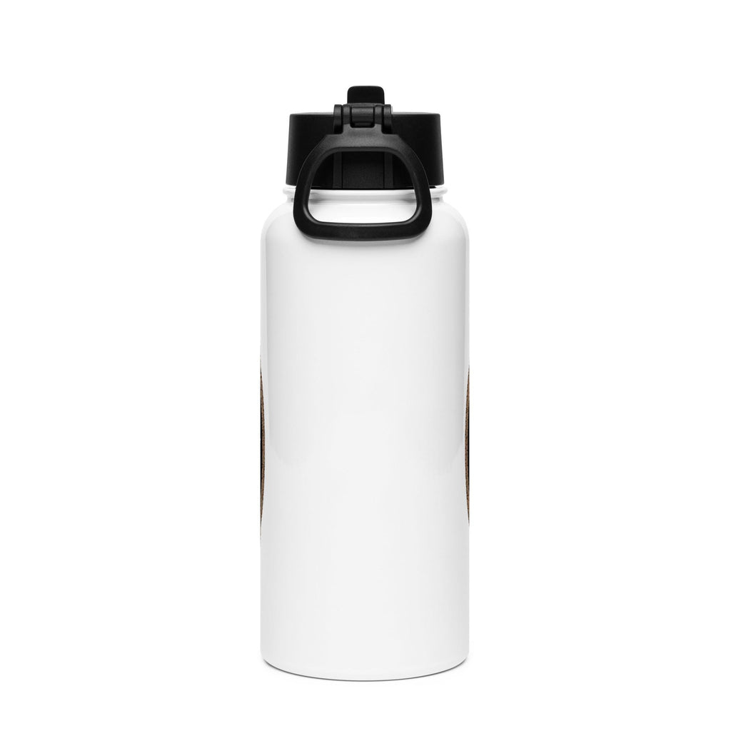 DDMaGee's American Country Stainless steel water bottle with a straw lid