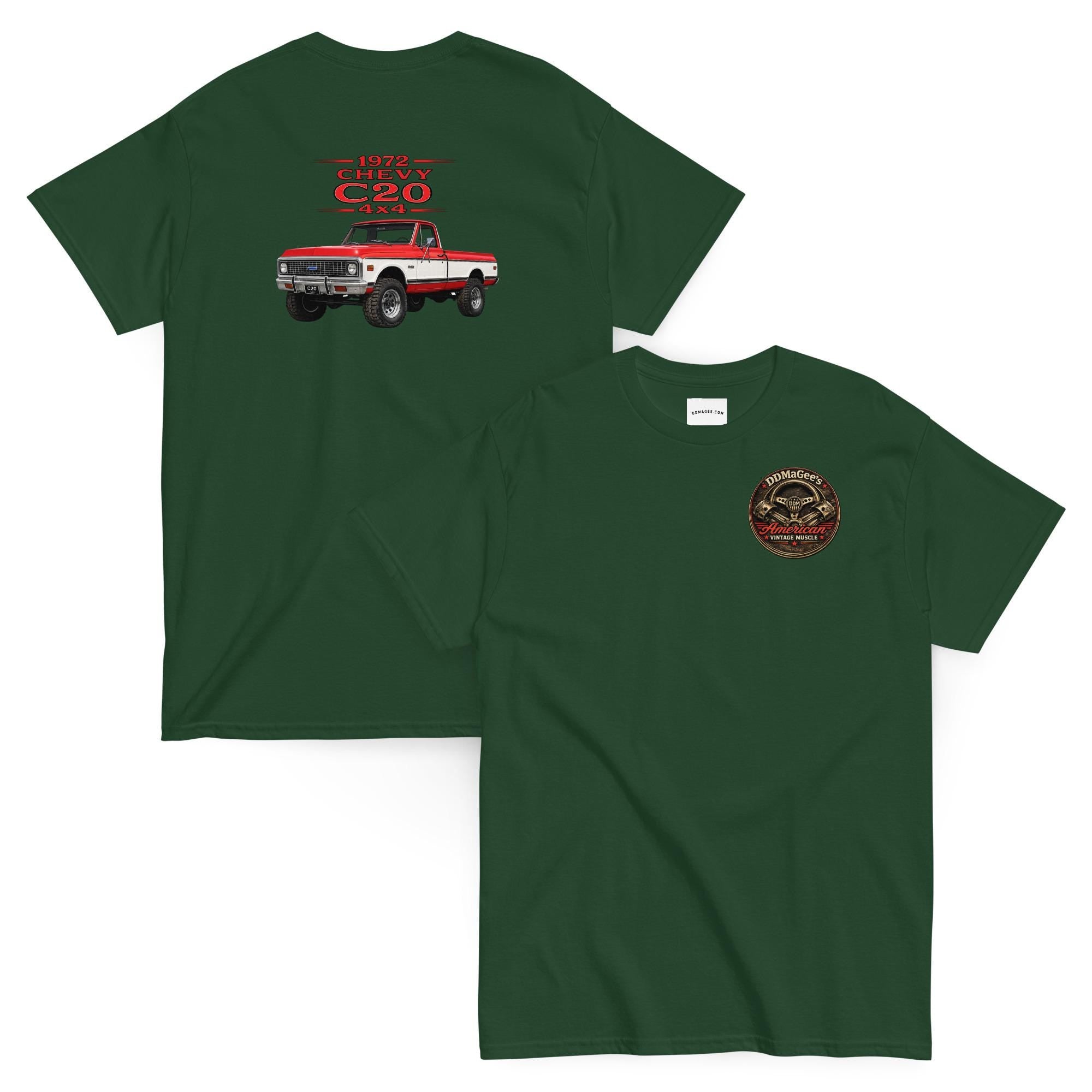 American Vintage Muscle '72 Chevy C20 Unisex classic tee