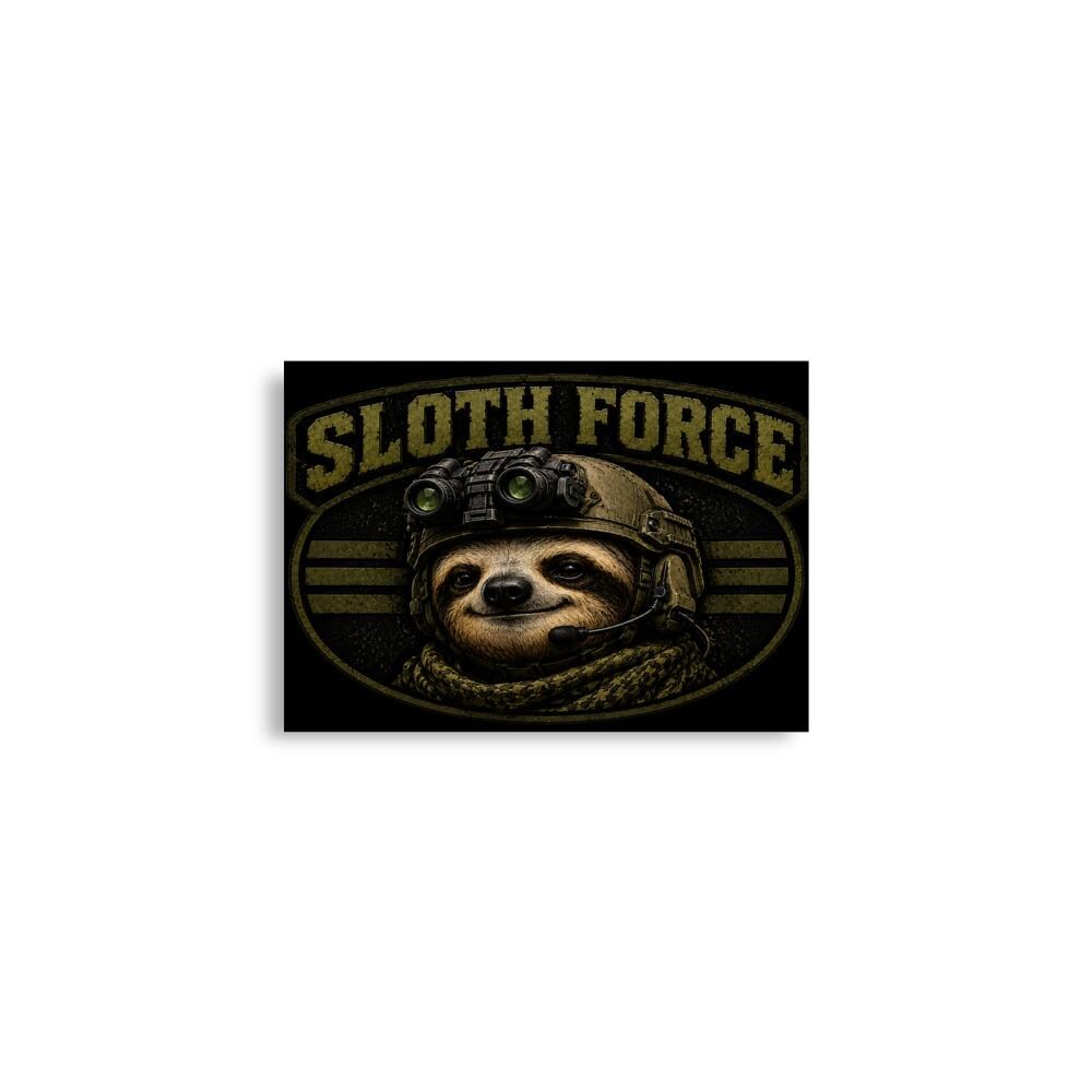 DDMaGee's Sloth Force Poster