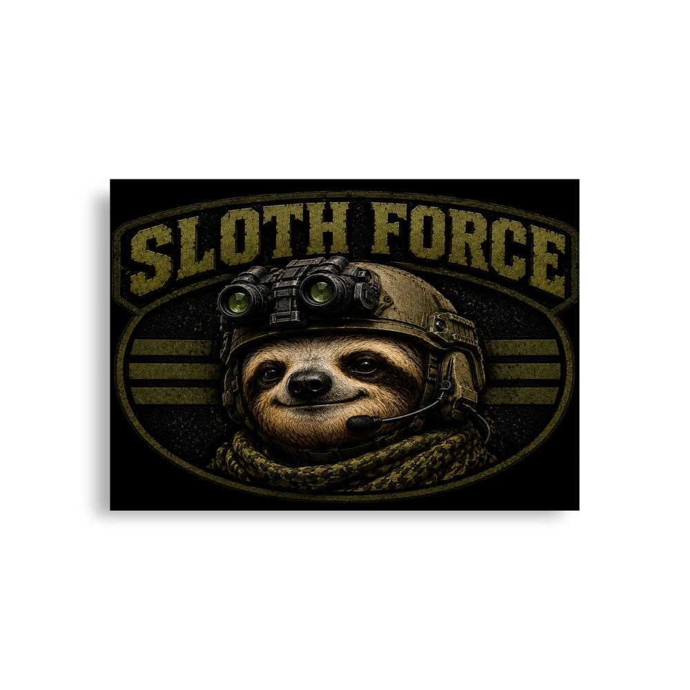 DDMaGee's Sloth Force Poster