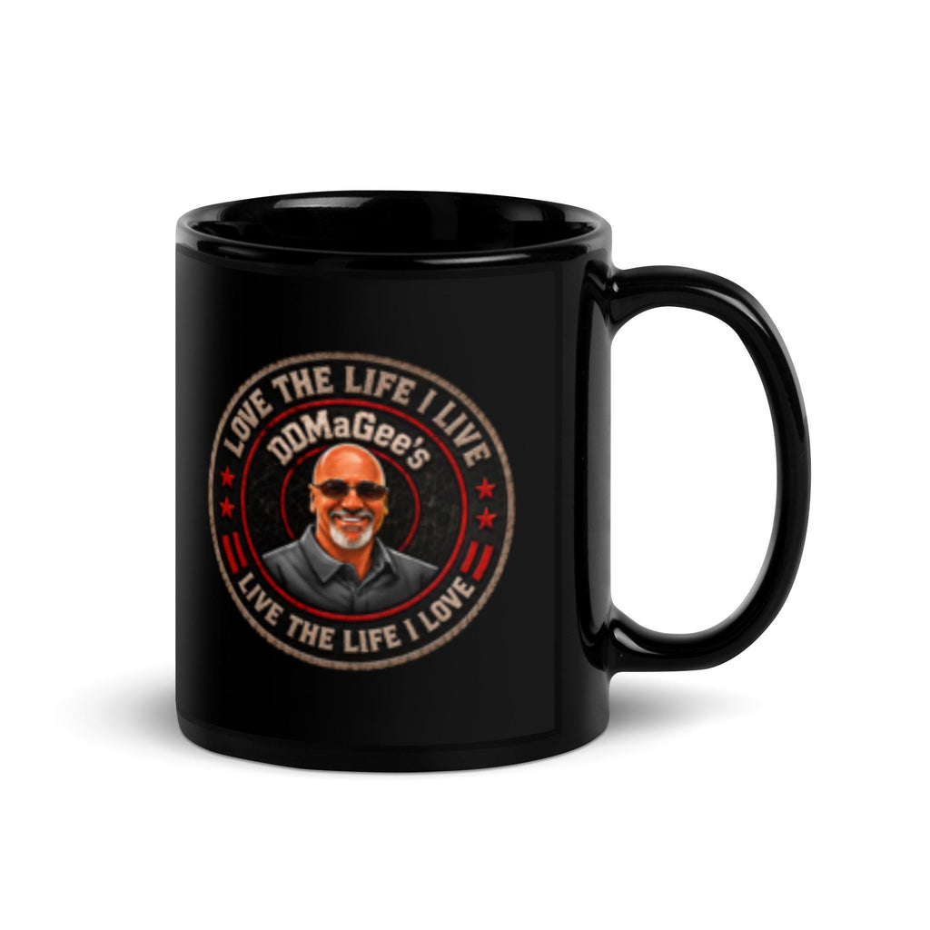 DDMaGee Black Glossy Mug