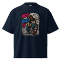 DDMaGee's Graffiti Unisex organic oversized high neck t-shirt