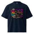 DDMaGee's Graffiti Unisex organic oversized high neck t-shirt