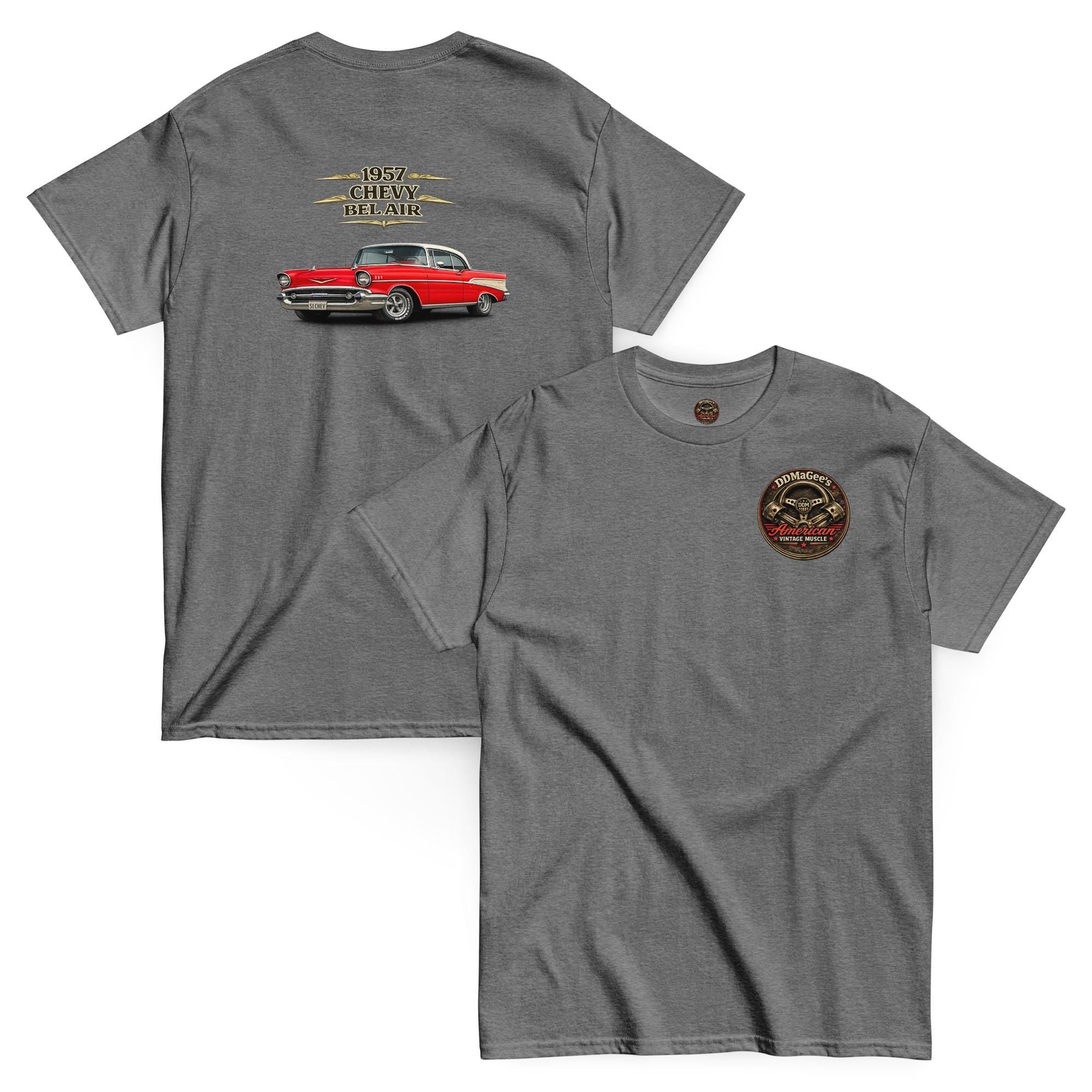 American Vintage Muscle '57 Chevy Bel Air Unisex classic tee