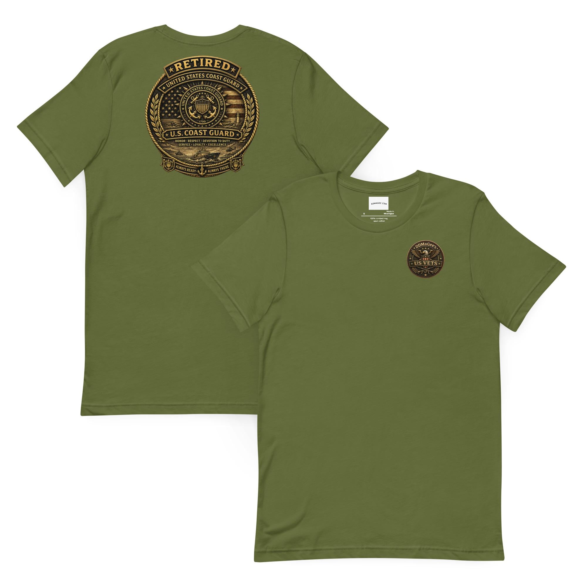 DDMaGee's US Vets Unisex t-shirt