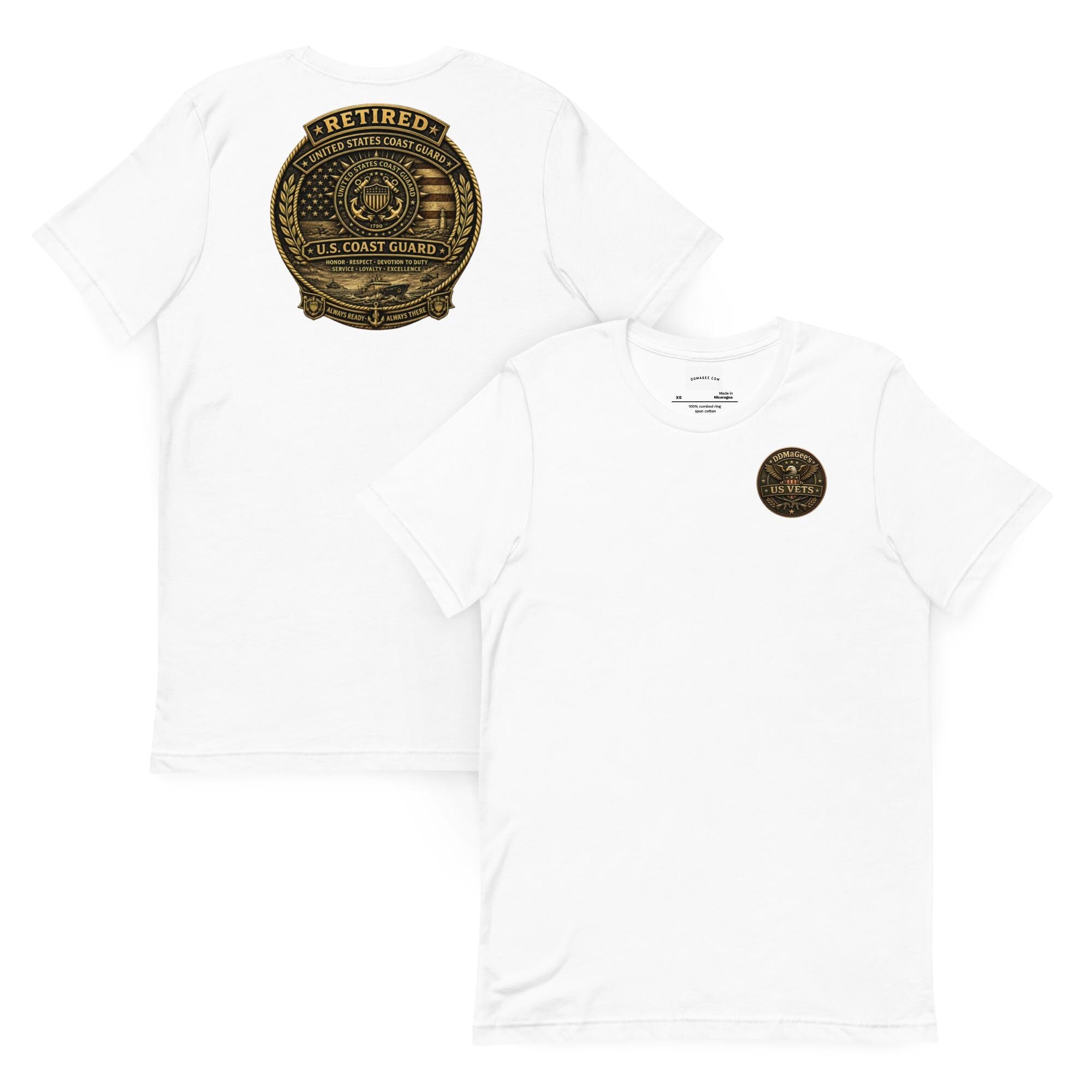 DDMaGee's US Vets Unisex t-shirt