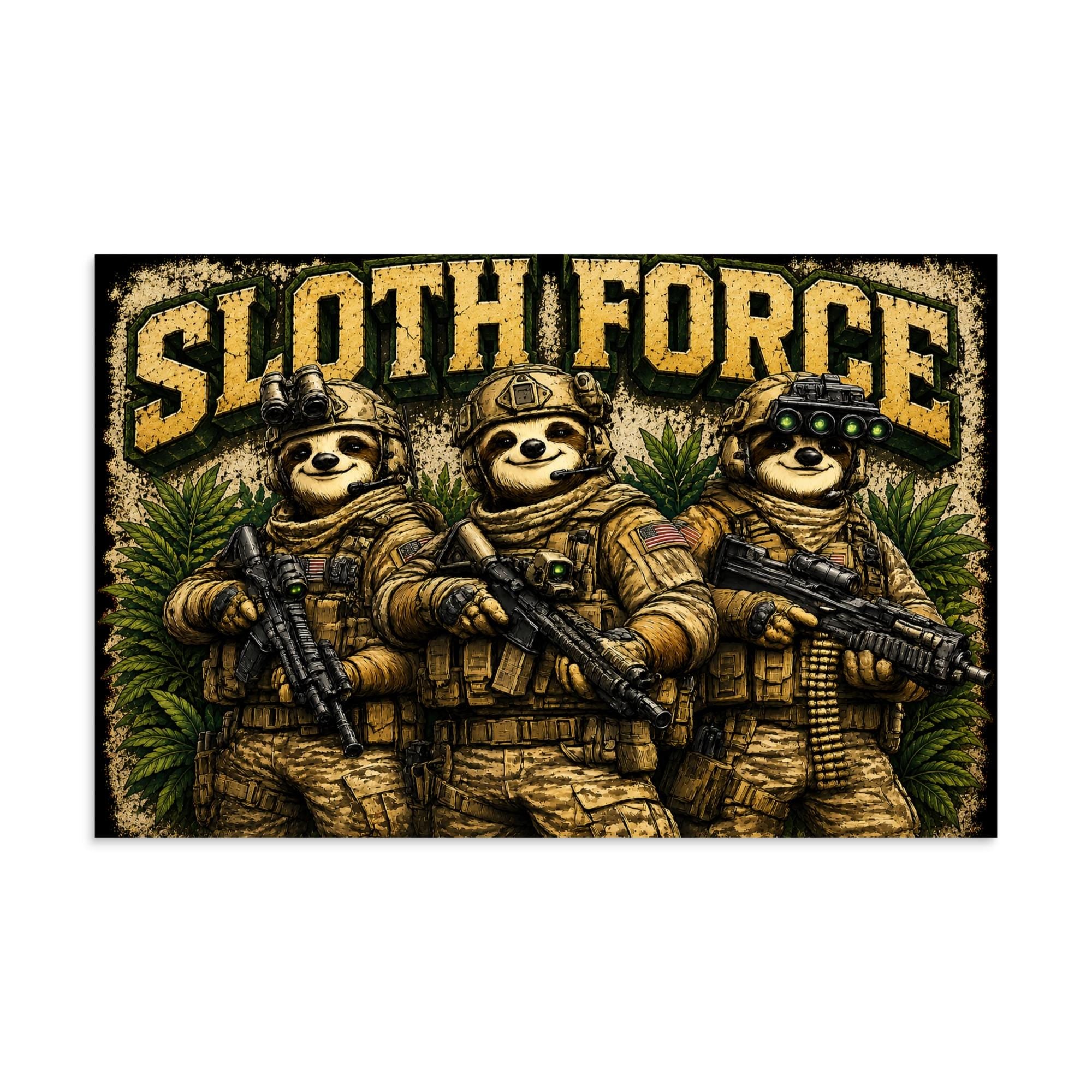DDMaGee's Sloth Force Poster